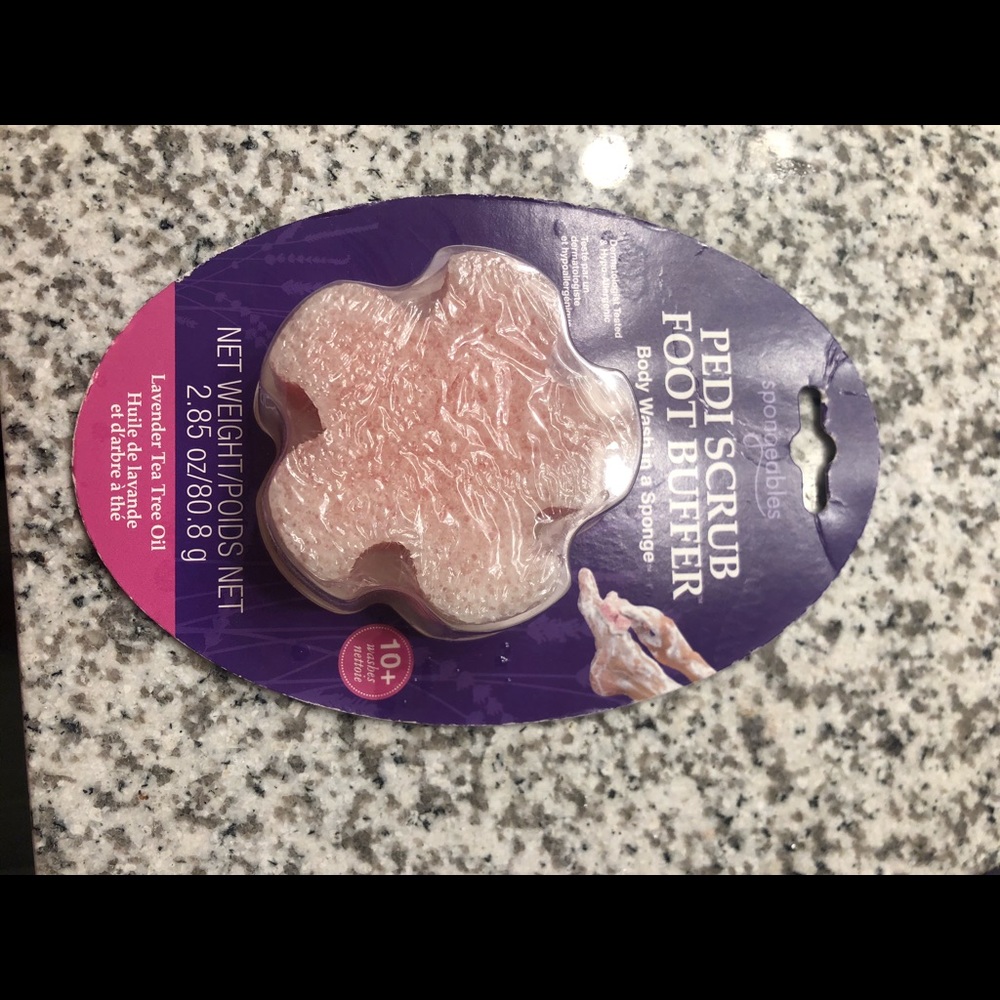 NWOT lavender foot scrub
